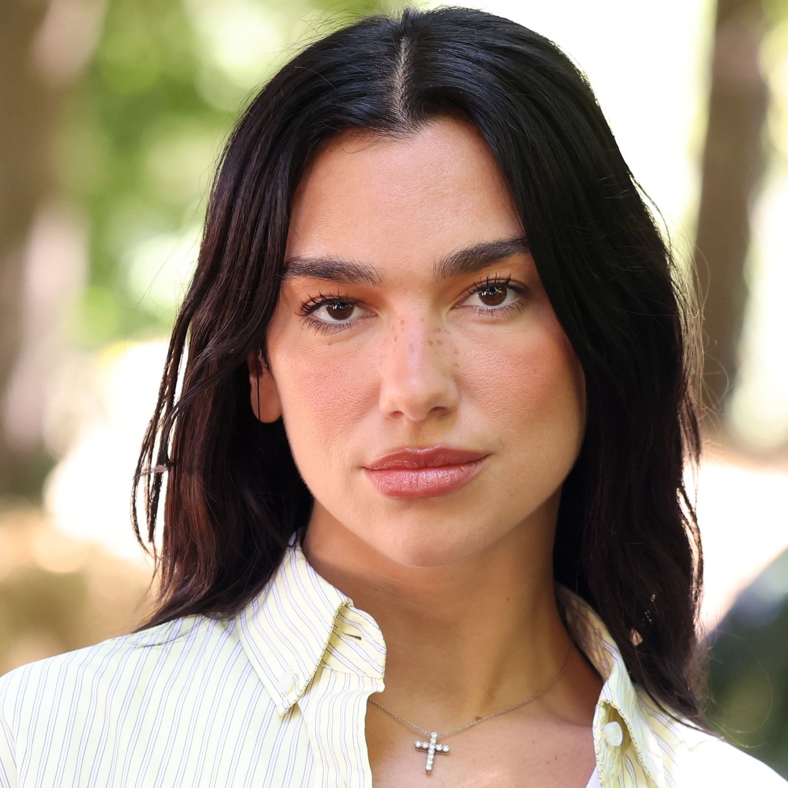 Dua Lipa Has the Midas Touch With Her Gold Bijoux French Manicure