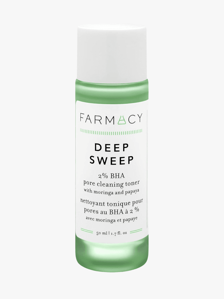 Farmacy 2% BHA Pore Cleaning Toner.