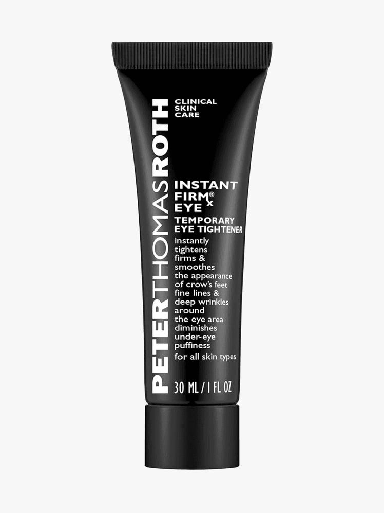 Peter Thomas Roth Instant FIRMx® Temporary Eye Tightener in branded component on a light gray background